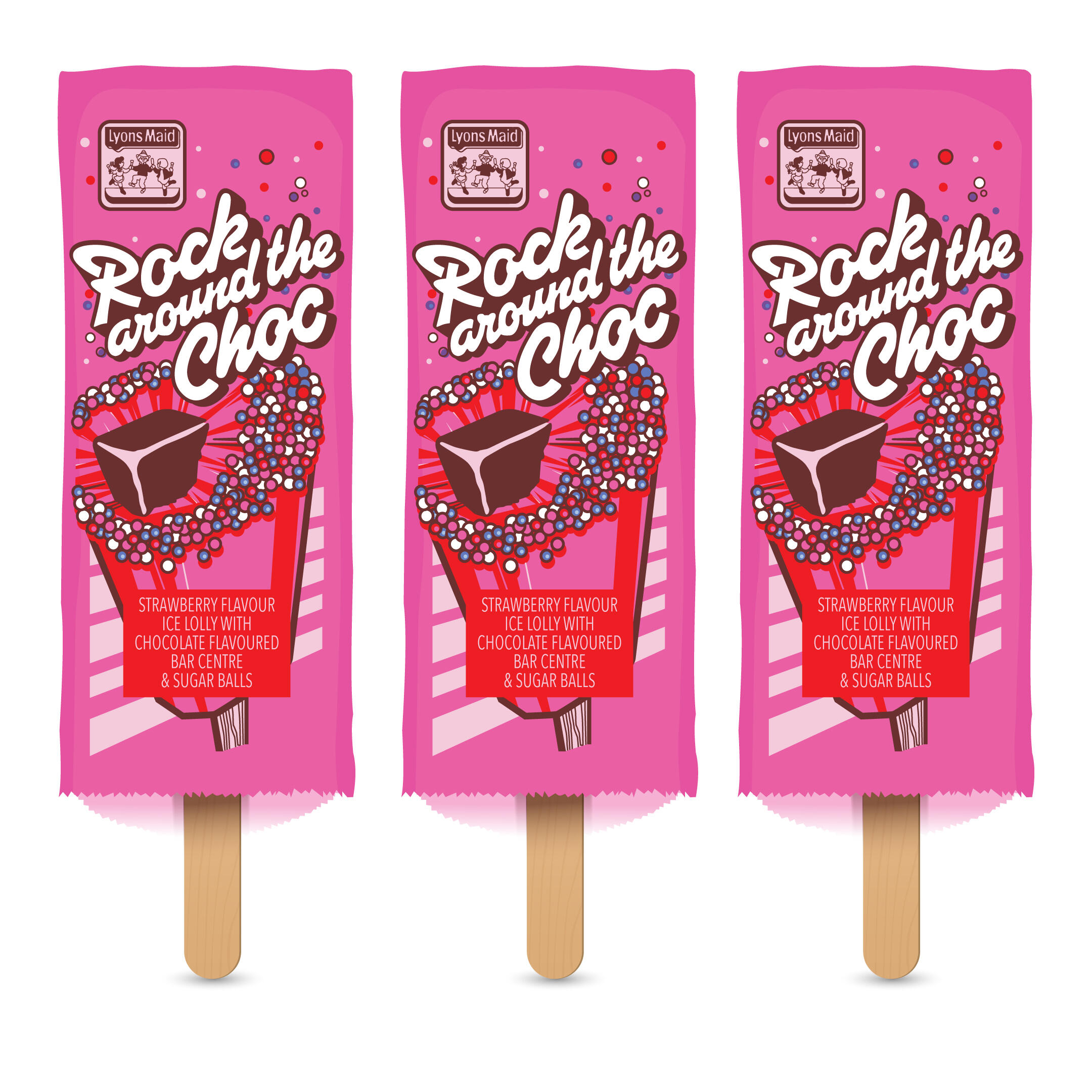 lyons Maid lolly illustration